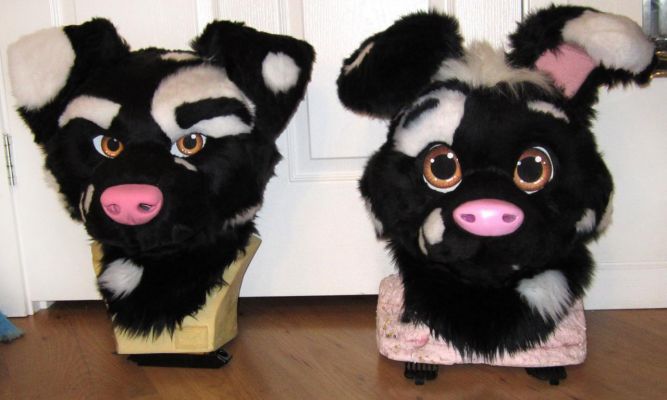 Domino V2 and V1 Heads
