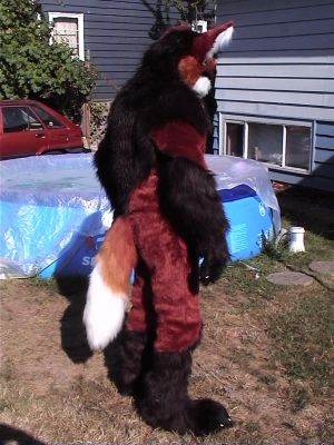 Zeke - rear/side view
I loved the build on this suit. 
