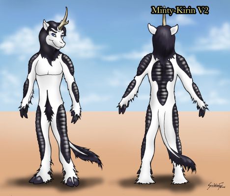 Kirin Artwork 
This was the design art for Zàobái.  :)
