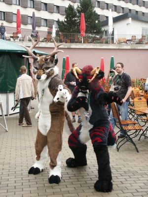 Jager Wolf-Deer with Tseatah of Arend Studios
